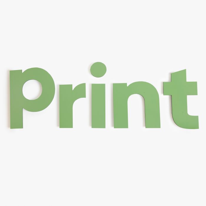 Freesletters van Dibond®