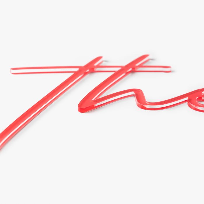 Freesletters van Plexiglas