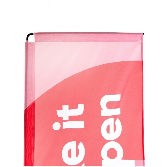 Gepersonaliseerde tunnel Beachflag Square