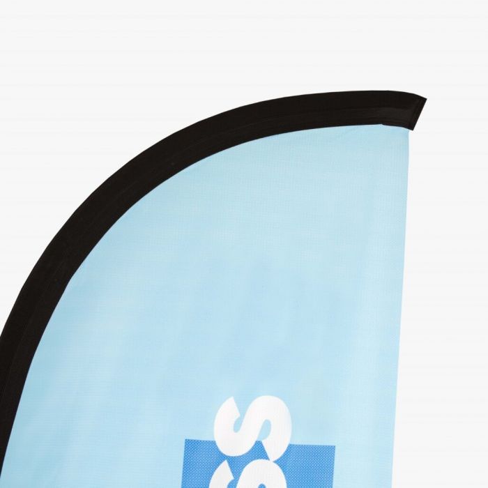 Elastische Band zwart  Beachflag Straight