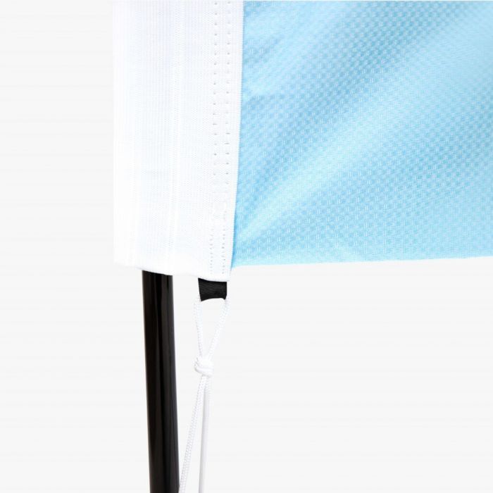 Elastische Band wit Beachflag Straight